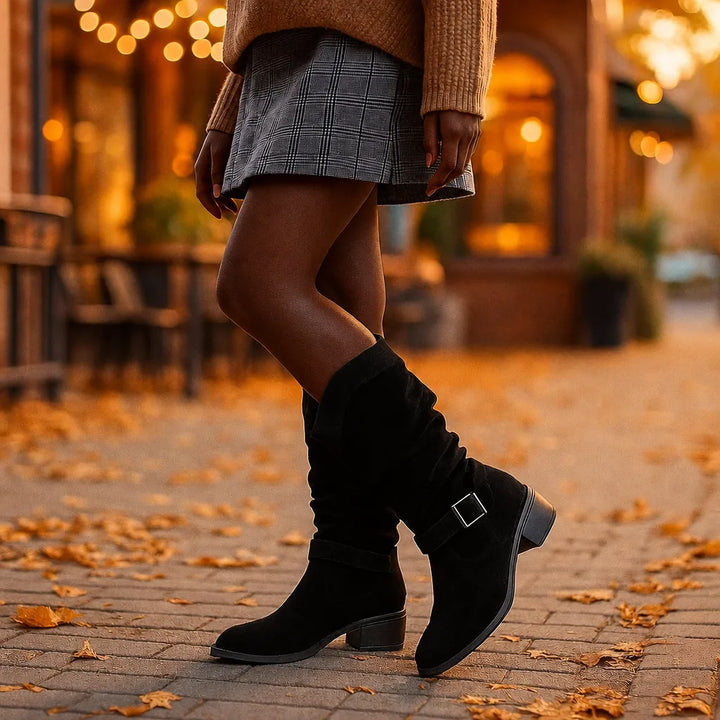 Kine | Suede Comfort Boots