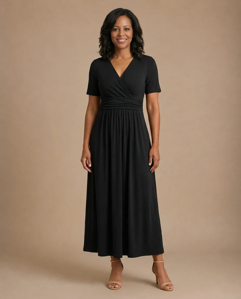 Angeli |  Elegant Midi Dress