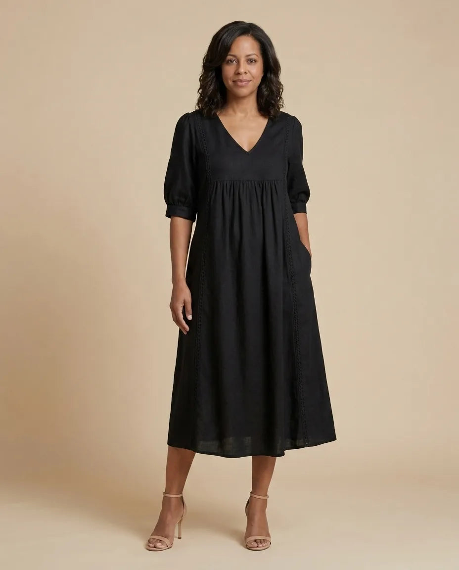 Juliette I Elegance A Line Maxi Dress
