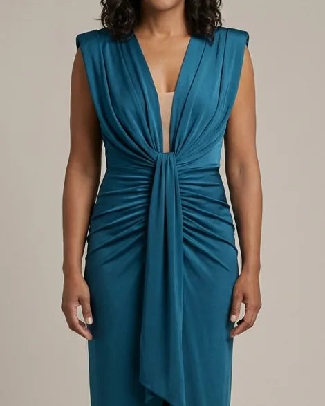 Adeline | Elegant Pleated Dress