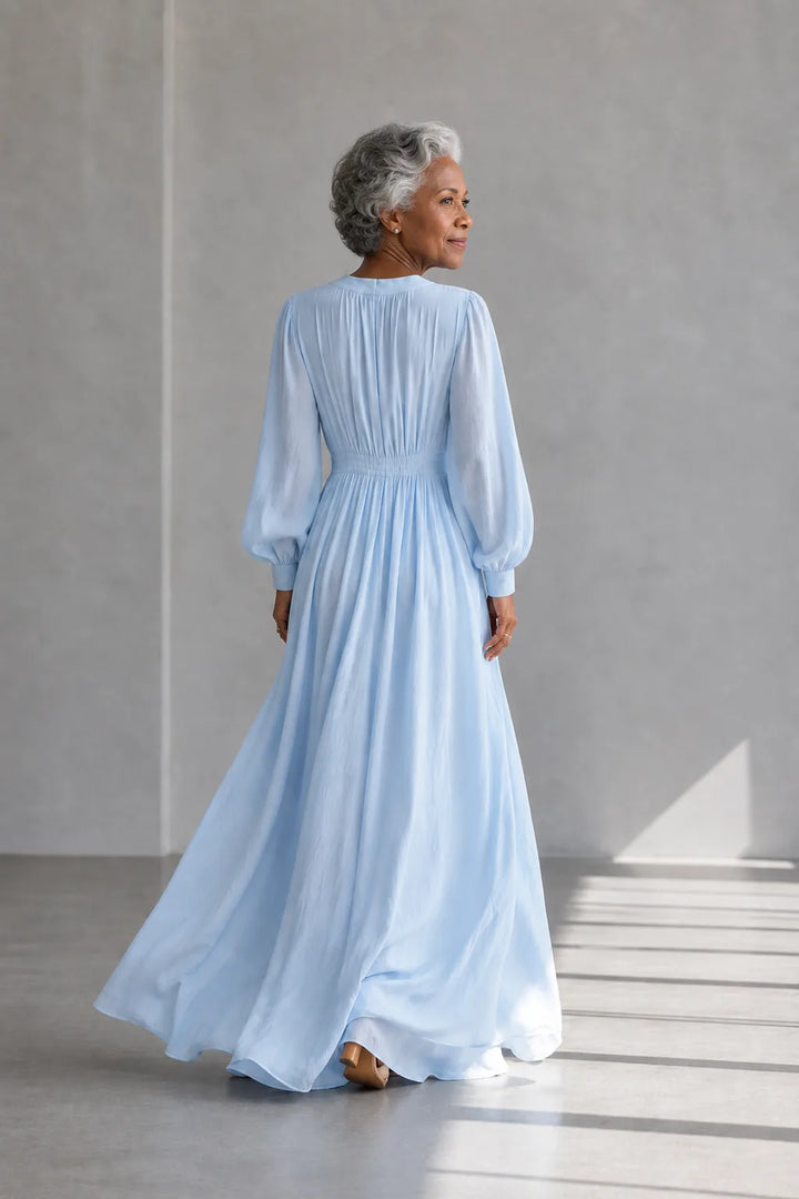 Funmi | 3D Floral High-Waist Maxi