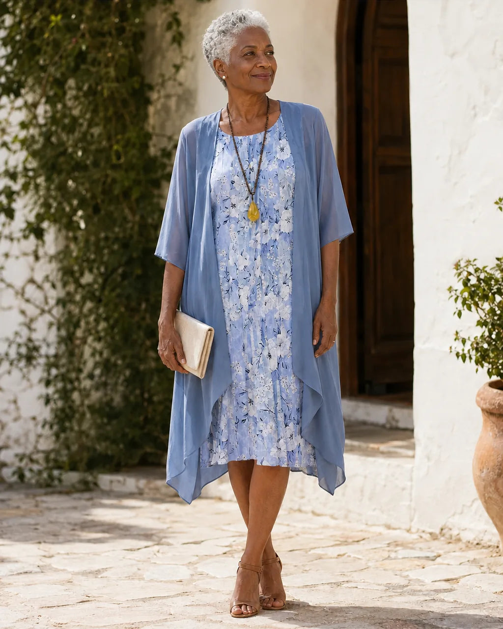 Georgia | Floral Layered Two-Piece Set