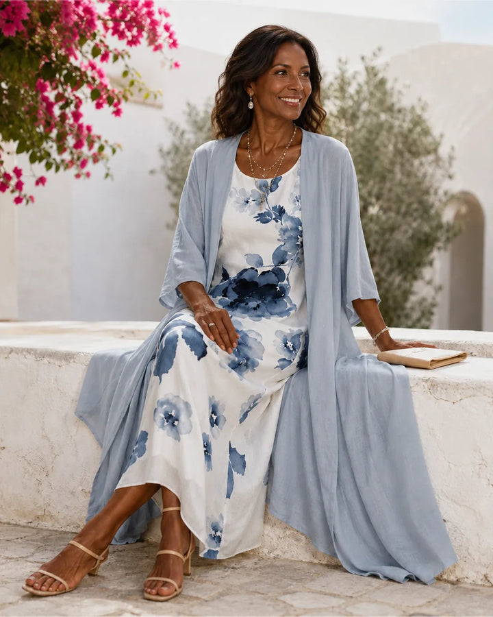 Isolde | Floral Layered Two-Piece Set