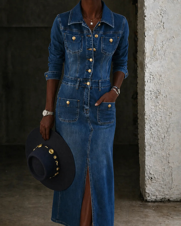 Leila | Classic Comfortable Denim Jacket