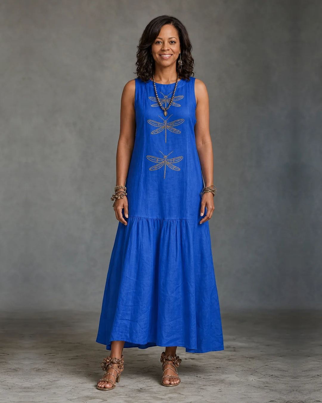 Geneva - Sleeveless Maxi Dress