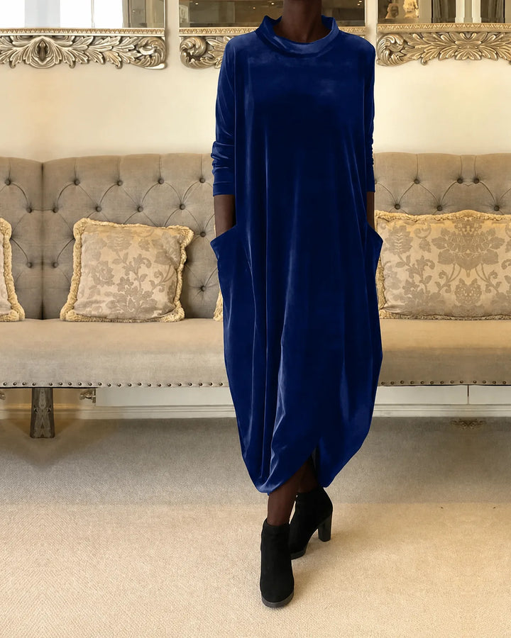 Eliza | Relaxed Velvet Dress