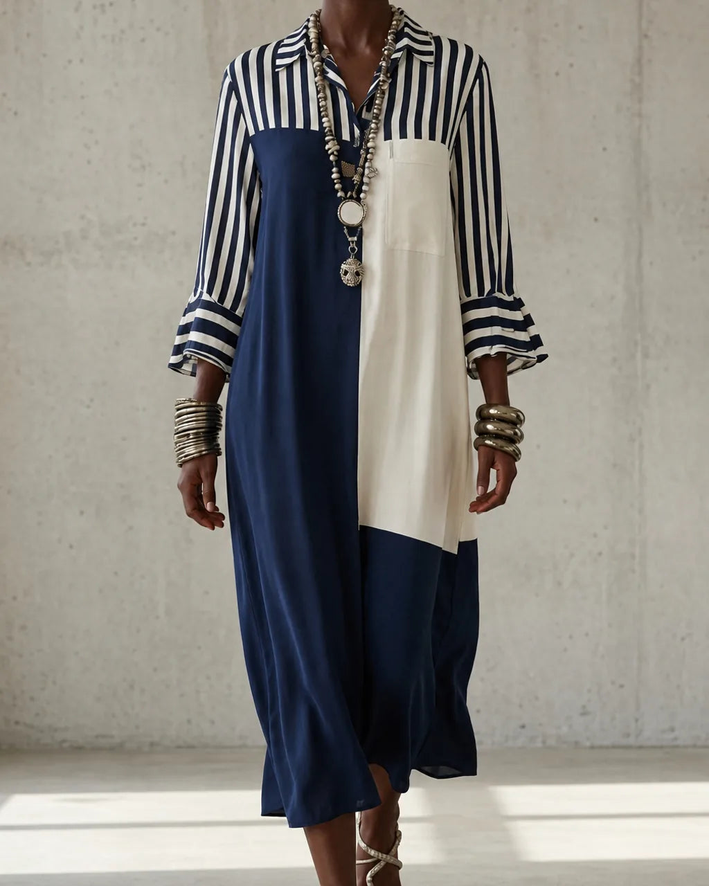 Seraphine | Vintage Embroidered Maxi Dress