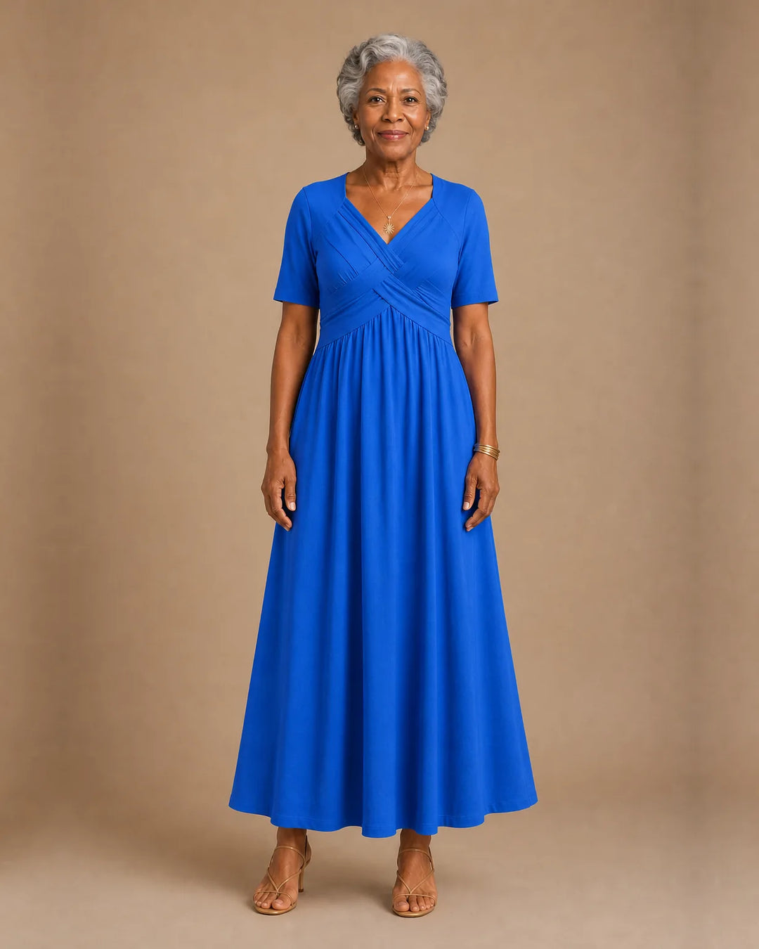 Angeli™ |  Elegant Midi Dress