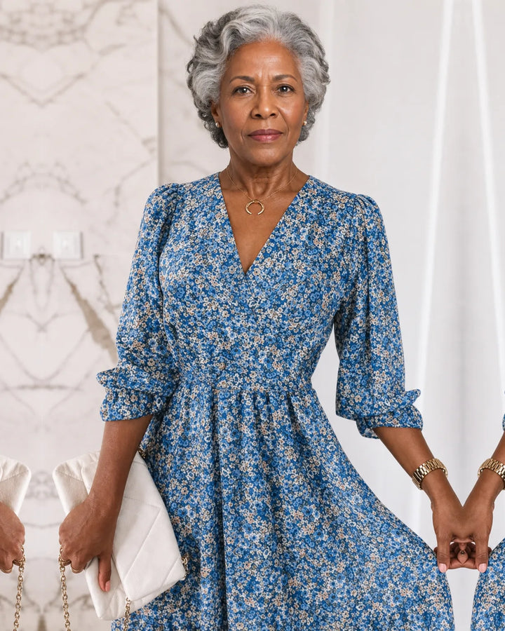 Sunna | Elegant Floral Dress
