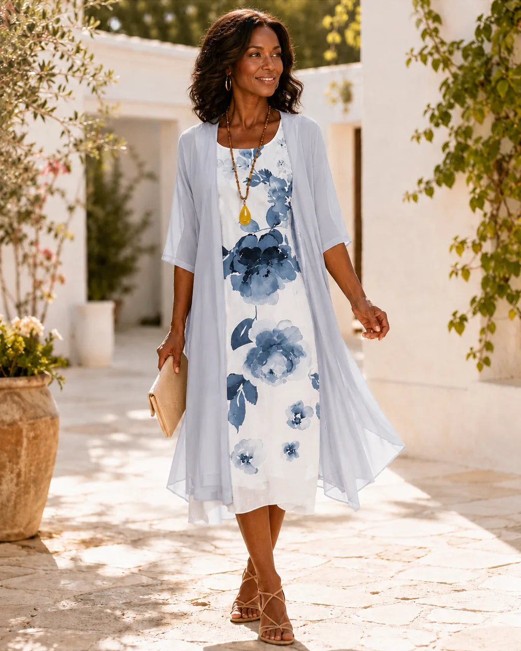 Isolde | Floral Layered Two-Piece Set