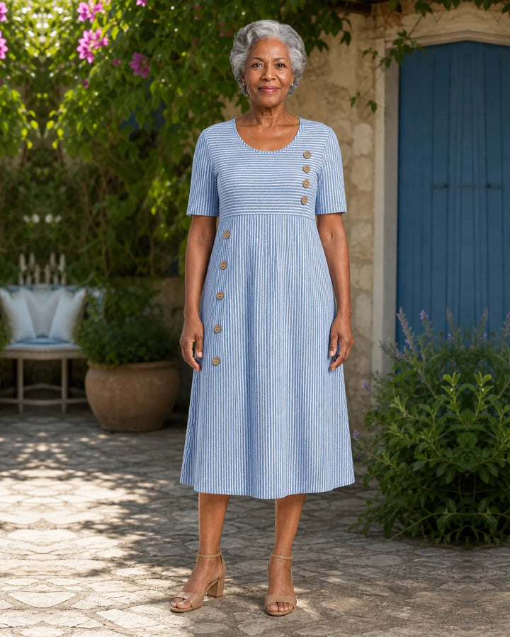 Nia | Striped Summer Dress