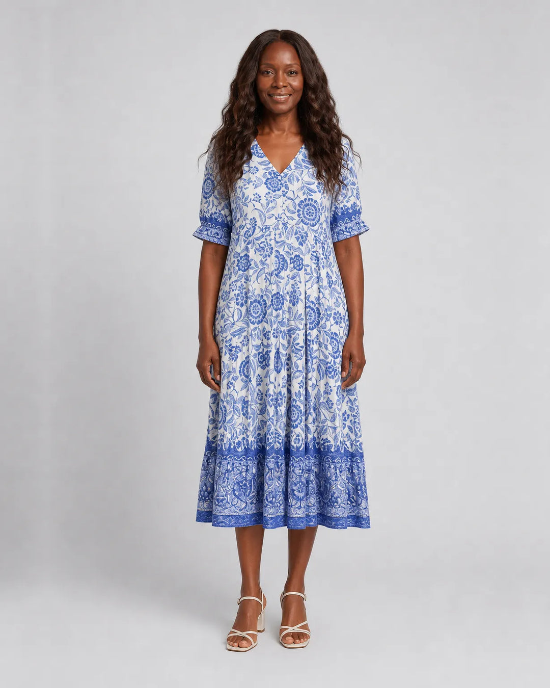 Aisha | Graceful V-Neck Floral