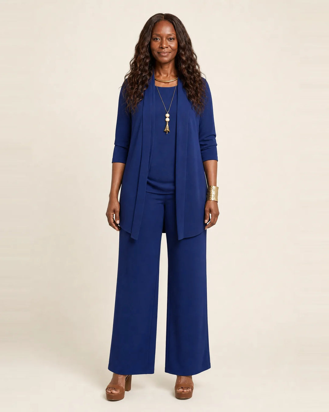 Vivienne | Minimalist 3-Piece Set — Blue