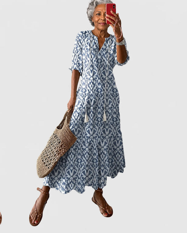 Amalia | Boho Vintage Maxi Dress