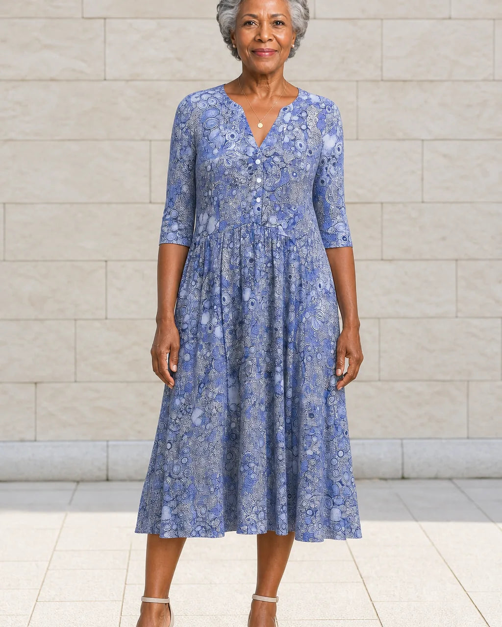 Thema | V-Neck Dress