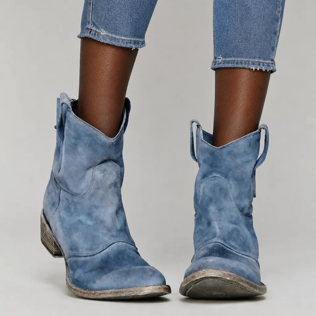 Kali | Suede Ankle Boots