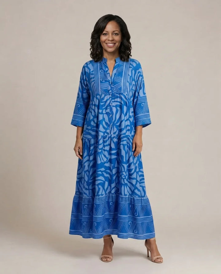 Marielle | Button Front Midi Dress