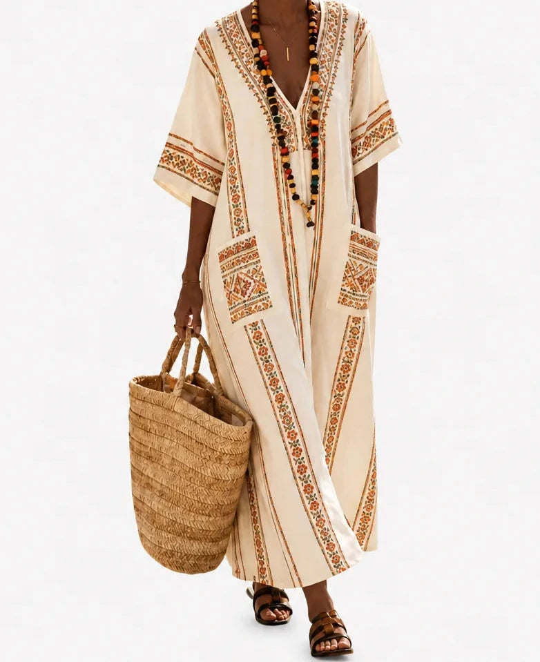 Bolanle | Resort Kaftan Maxi Dress