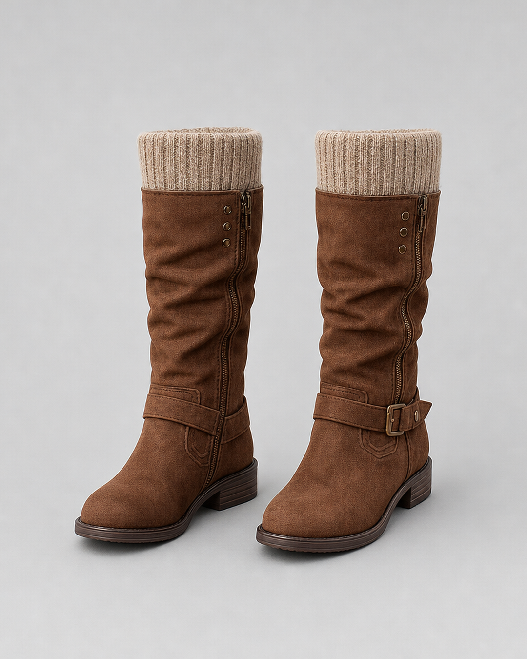 Bonnie | Elegant Supportive Buckle Boots