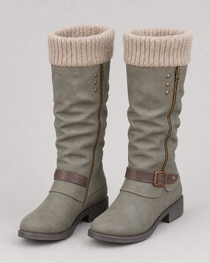 Bonnie | Elegant Supportive Buckle Boots
