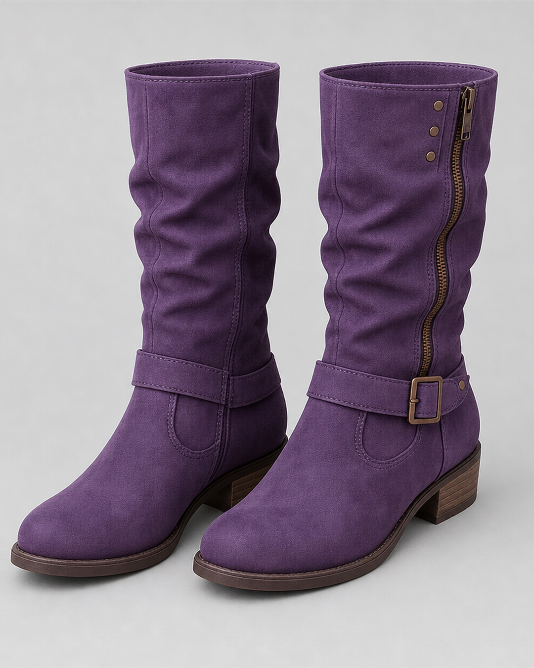 Bonnie | Elegant Supportive Buckle Boots