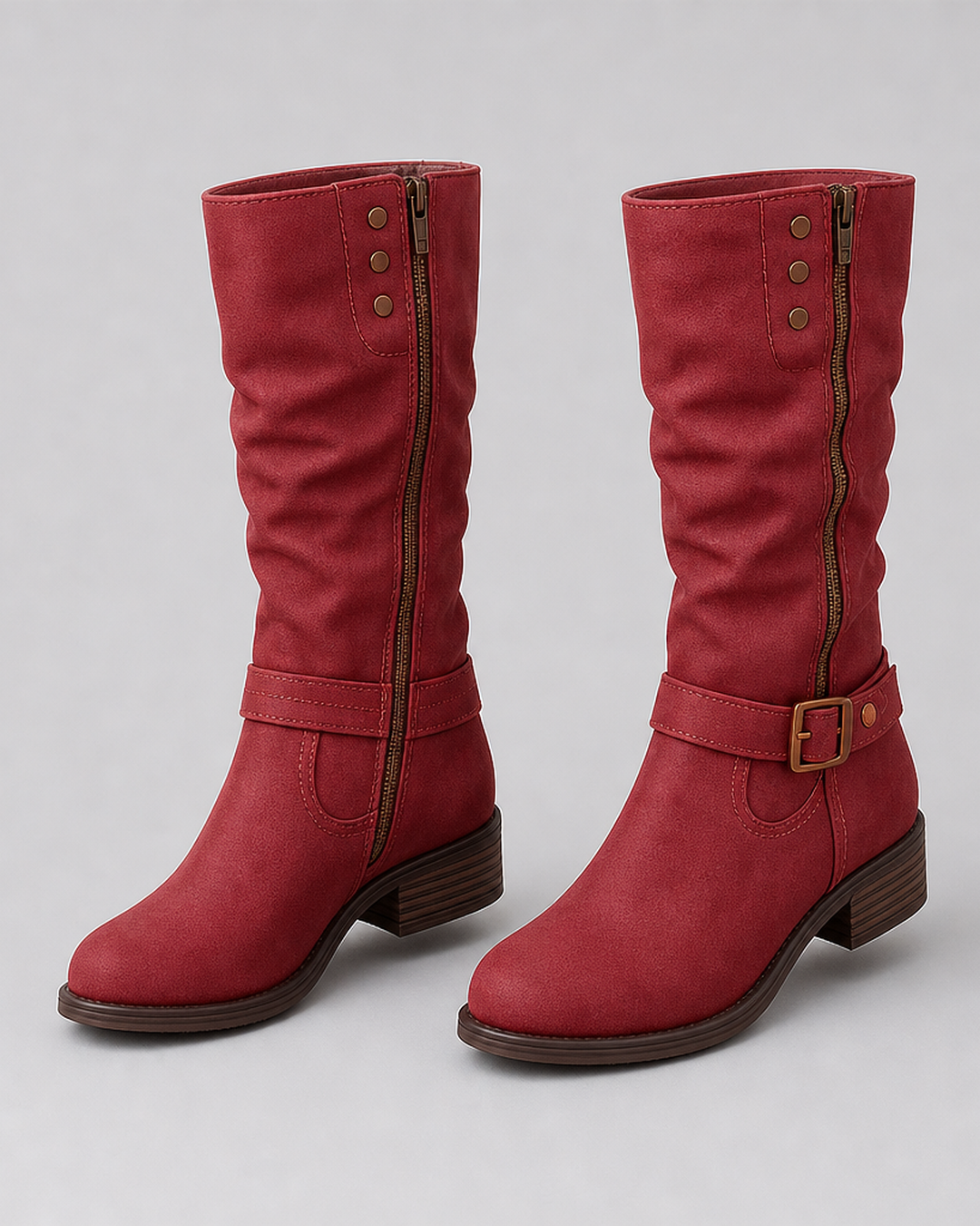 Bonnie | Elegant Supportive Buckle Boots