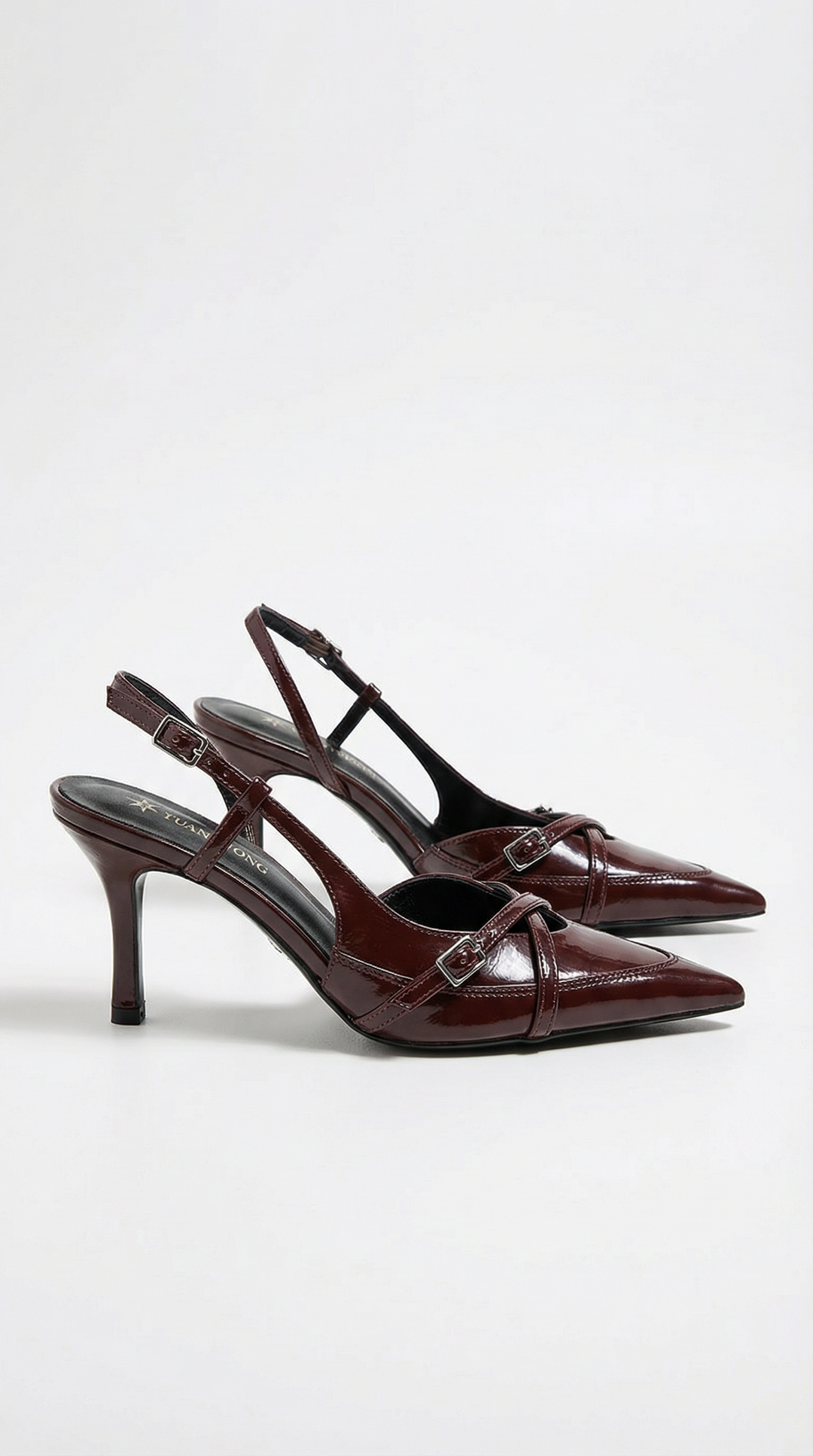 Harriette | Buckle Slingback Pumps