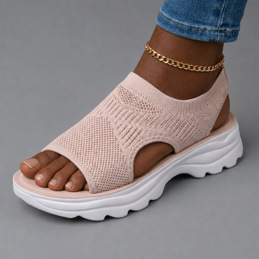 Brenna | Cushioned Slip-on Sandals