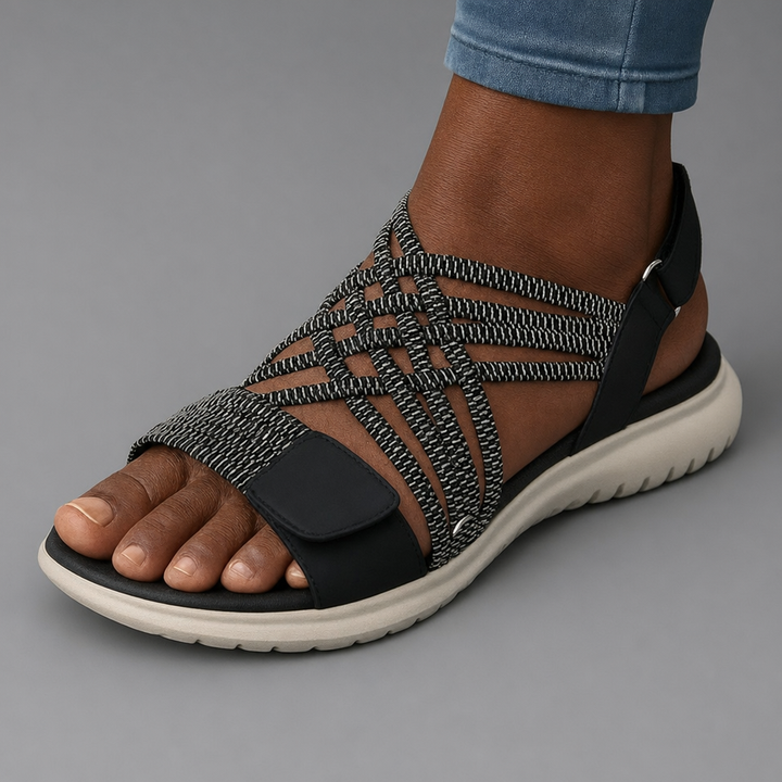 Bridget | Woven Comfort Sandals