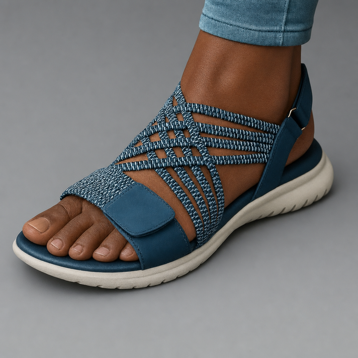 Bridget | Woven Comfort Sandals