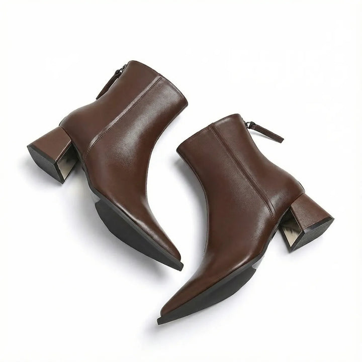 Gnima | Leather Ankle Boots