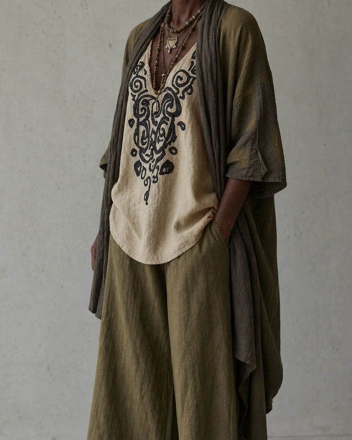 Mirabelle | Vintage Embroidered 3-Piece Set