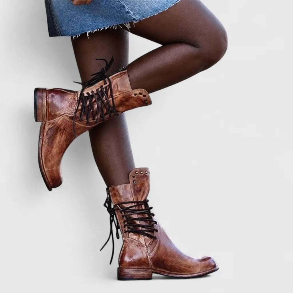 Yacine | Leather Comfort Boots