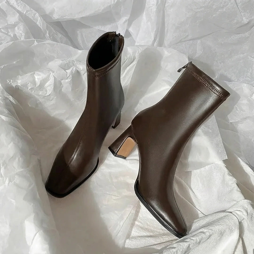 Lissa | Leather Ankle Boots