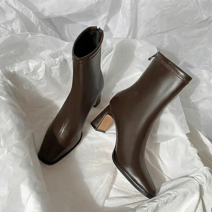 Lissa | Leather Ankle Boots
