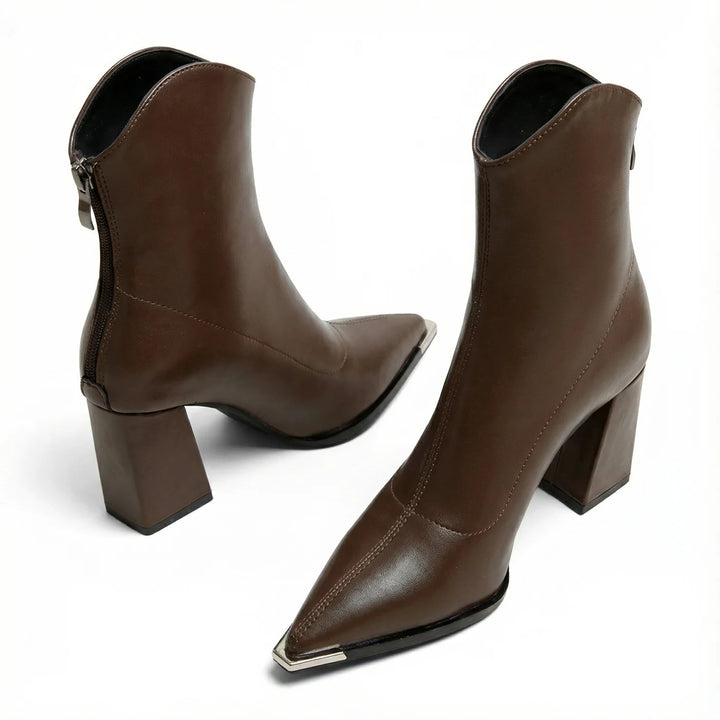 Nafi | Chelsea Leather Ankle Boots