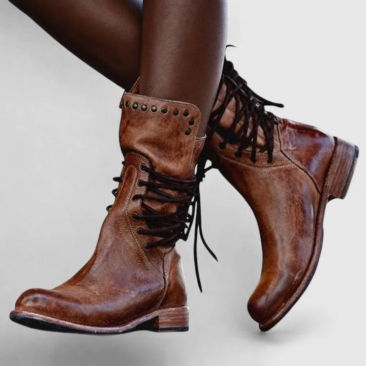 Yacine | Leather Comfort Boots
