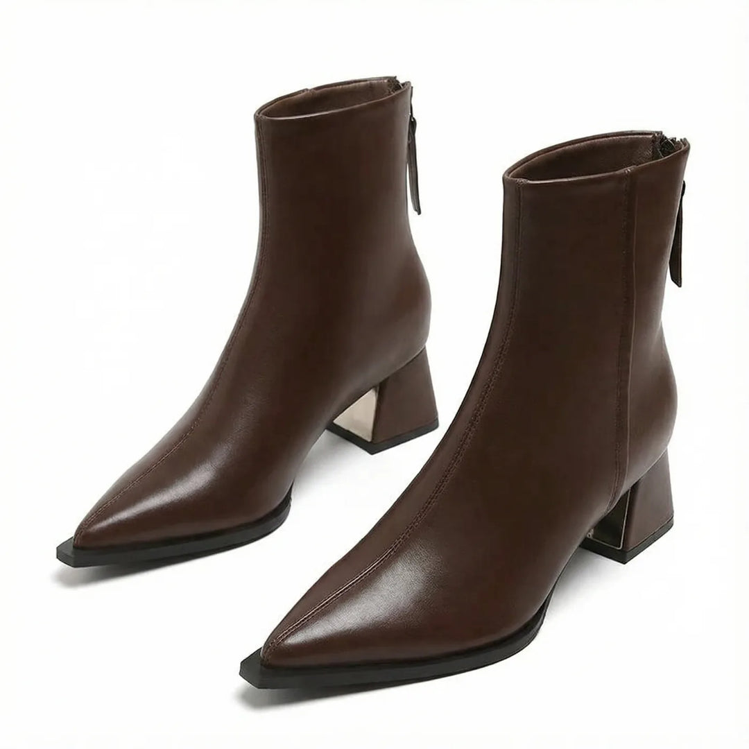 Gnima | Leather Ankle Boots