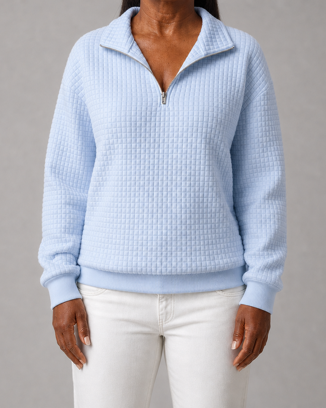 Brynmore | Casual Loose Waffle Knit Pullover