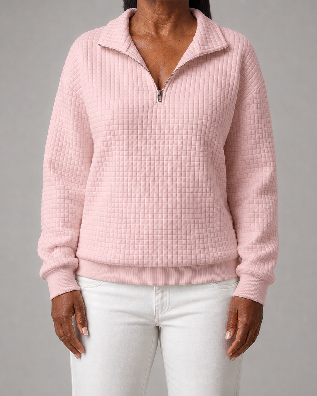 Brynmore | Casual Loose Waffle Knit Pullover