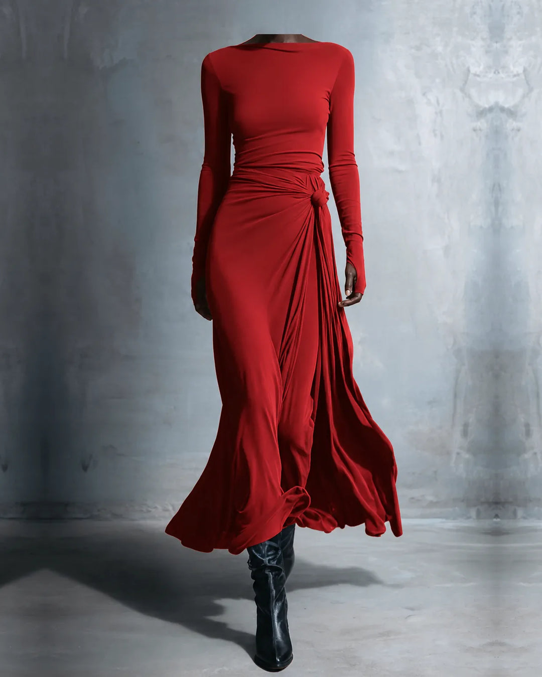 Naiara ❘ Maxi dress with side knot