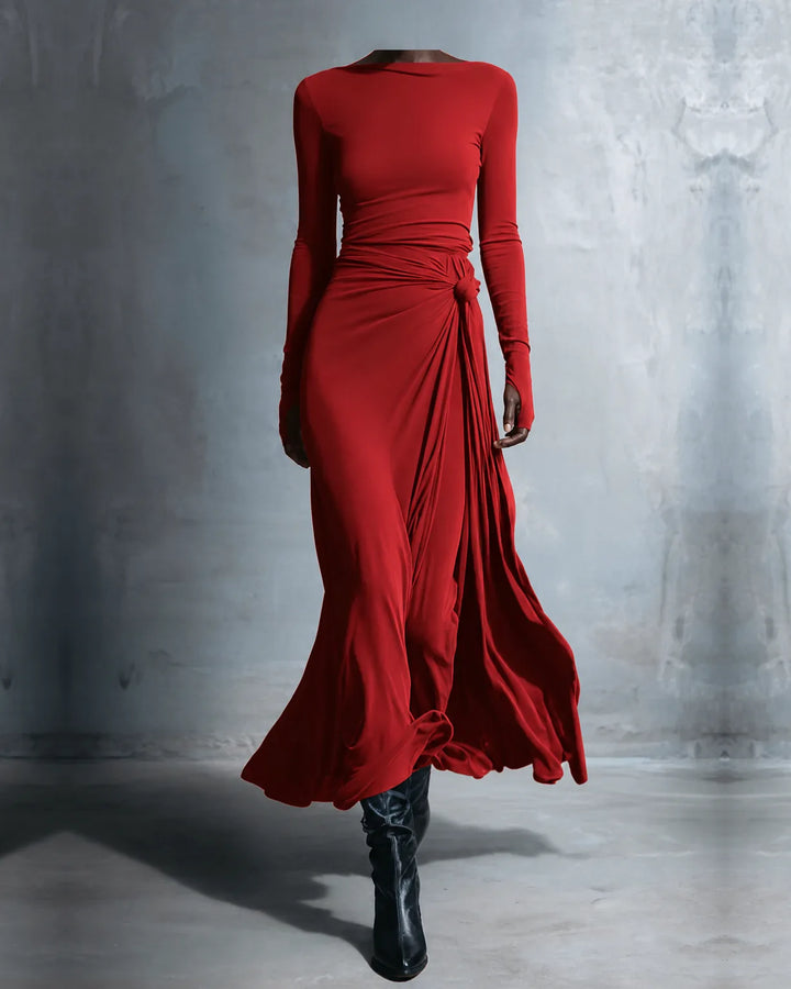 Naiara ❘ Maxi dress with side knot