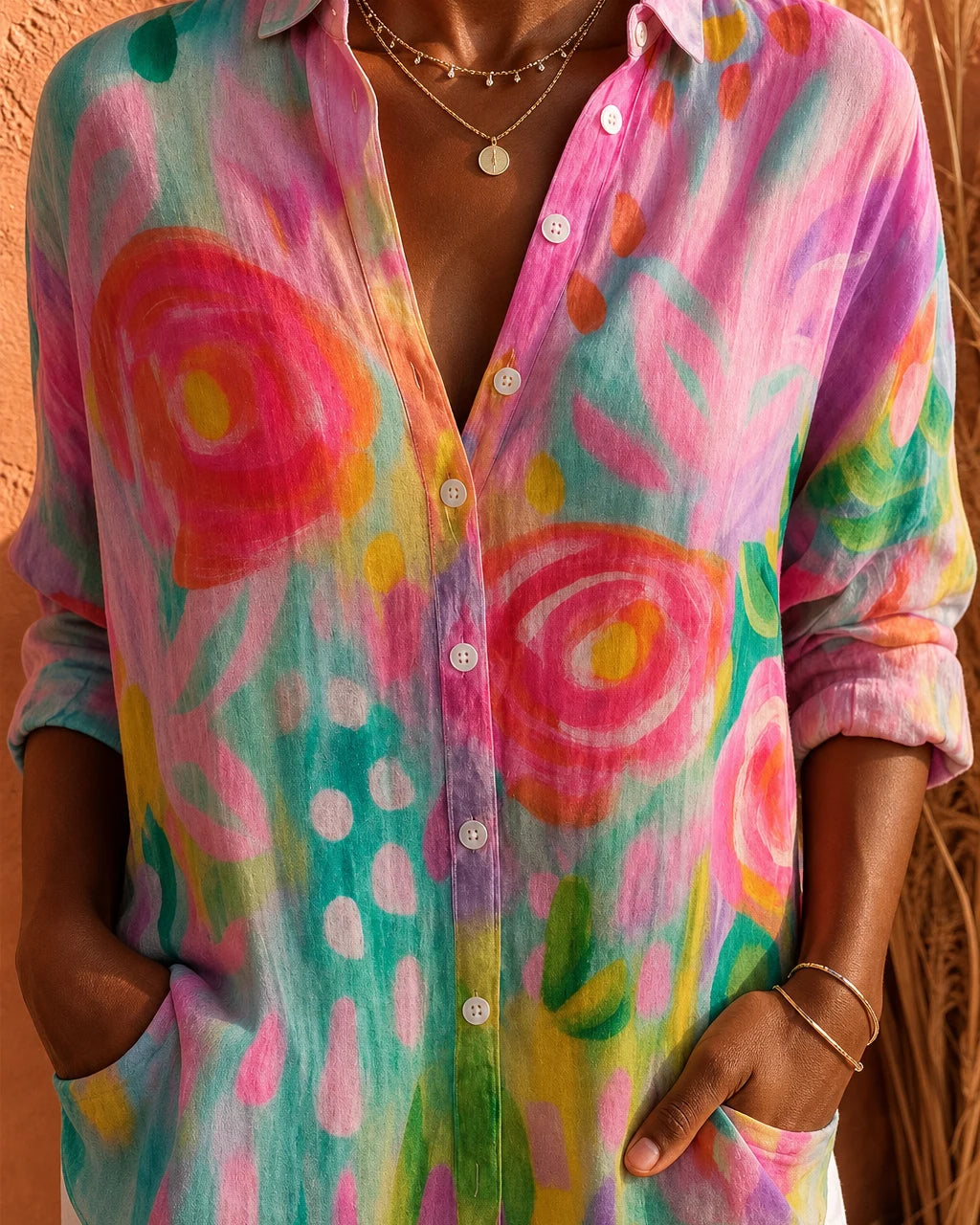Camilla | Artful Print Blouse