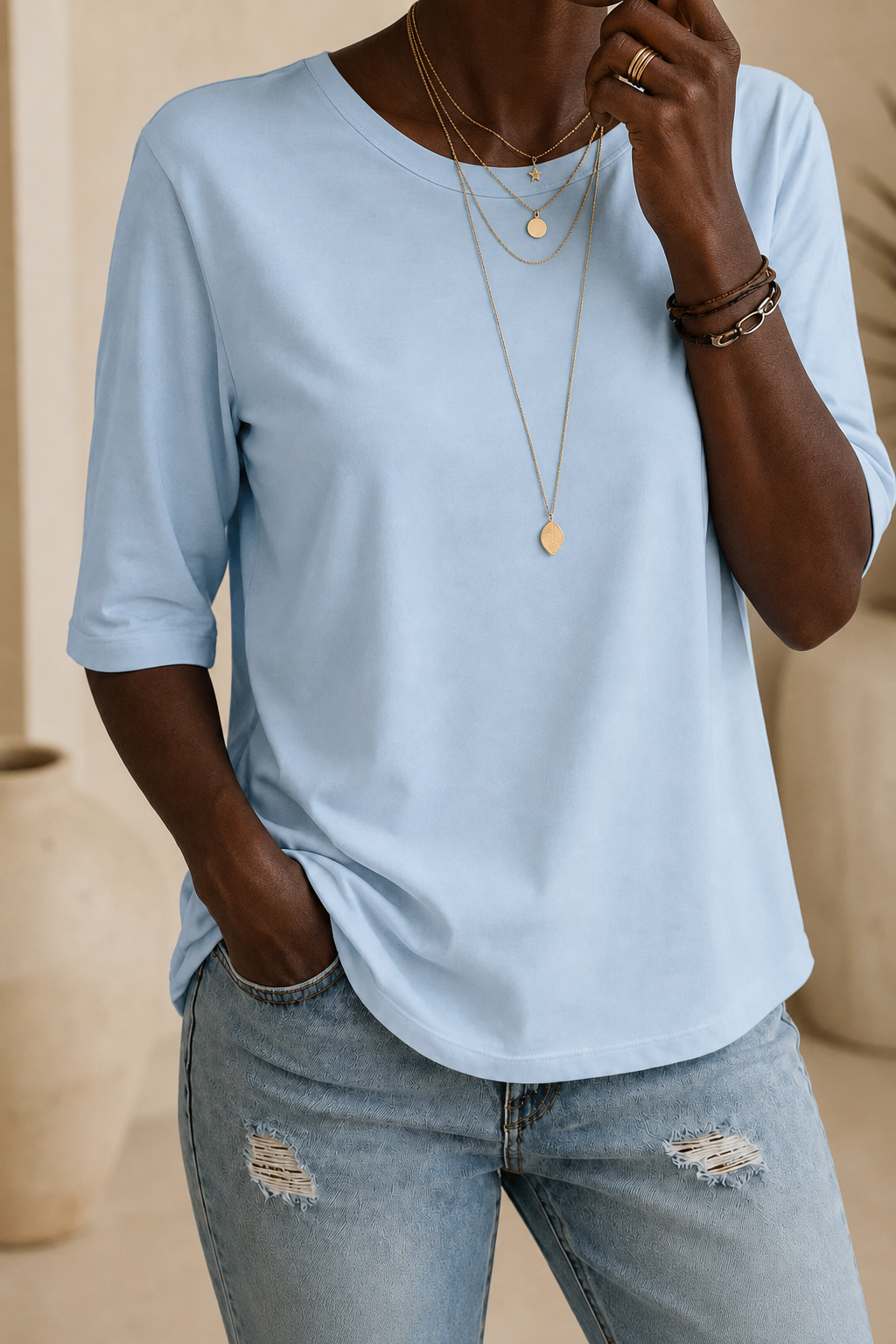 Celeste | Essential Comfort Tee