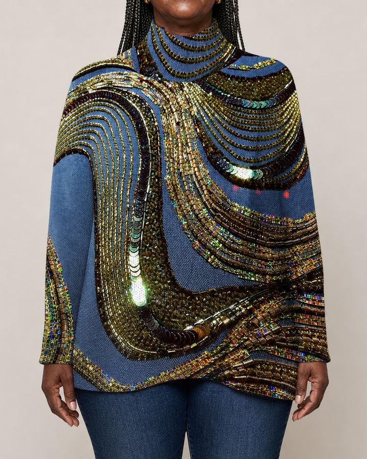 Susie | Christmas Turtleneck Sweater