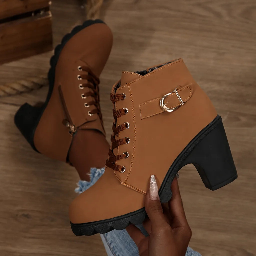Jarra | Leather Ankle Boots