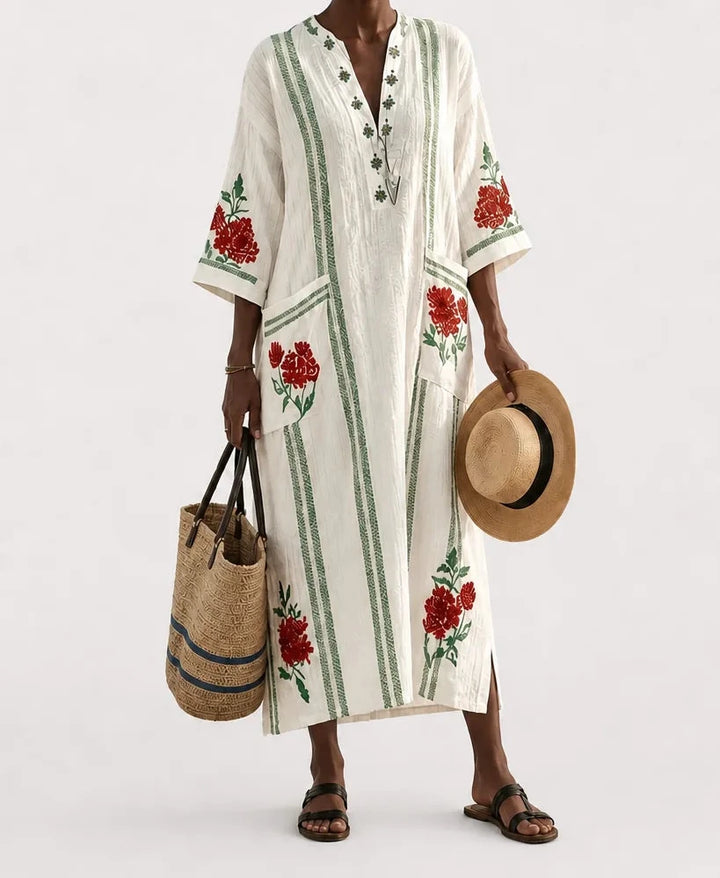 Chiluba | Resort Kaftan Maxi Dress
