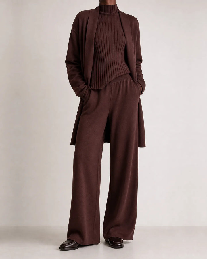 Kamora | Three-Piece Knit Set