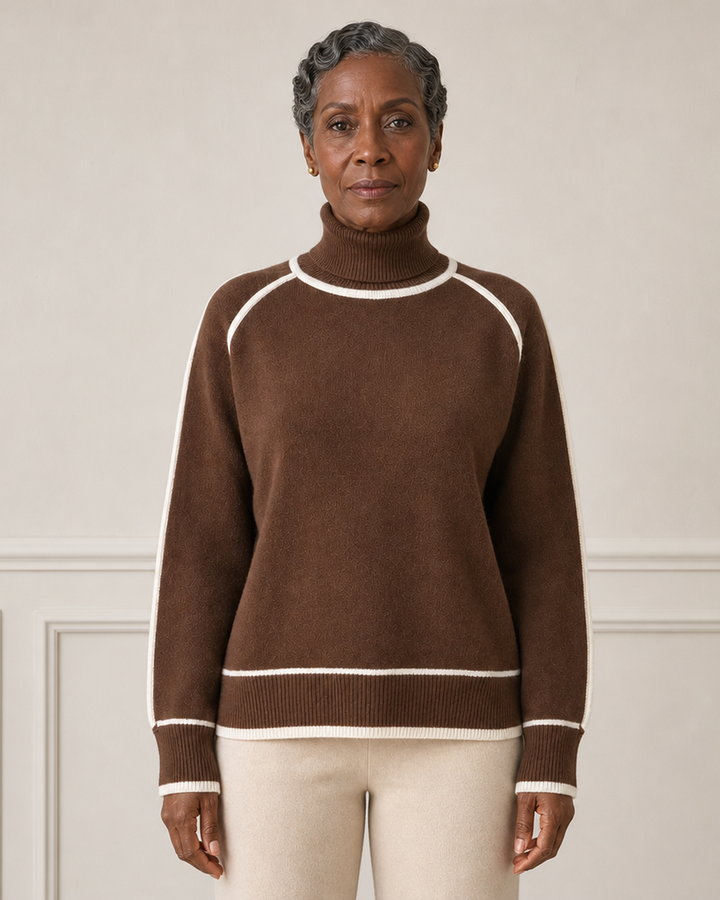 Dames | coltrui met contrast