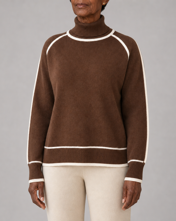 Dames coltrui met contrast